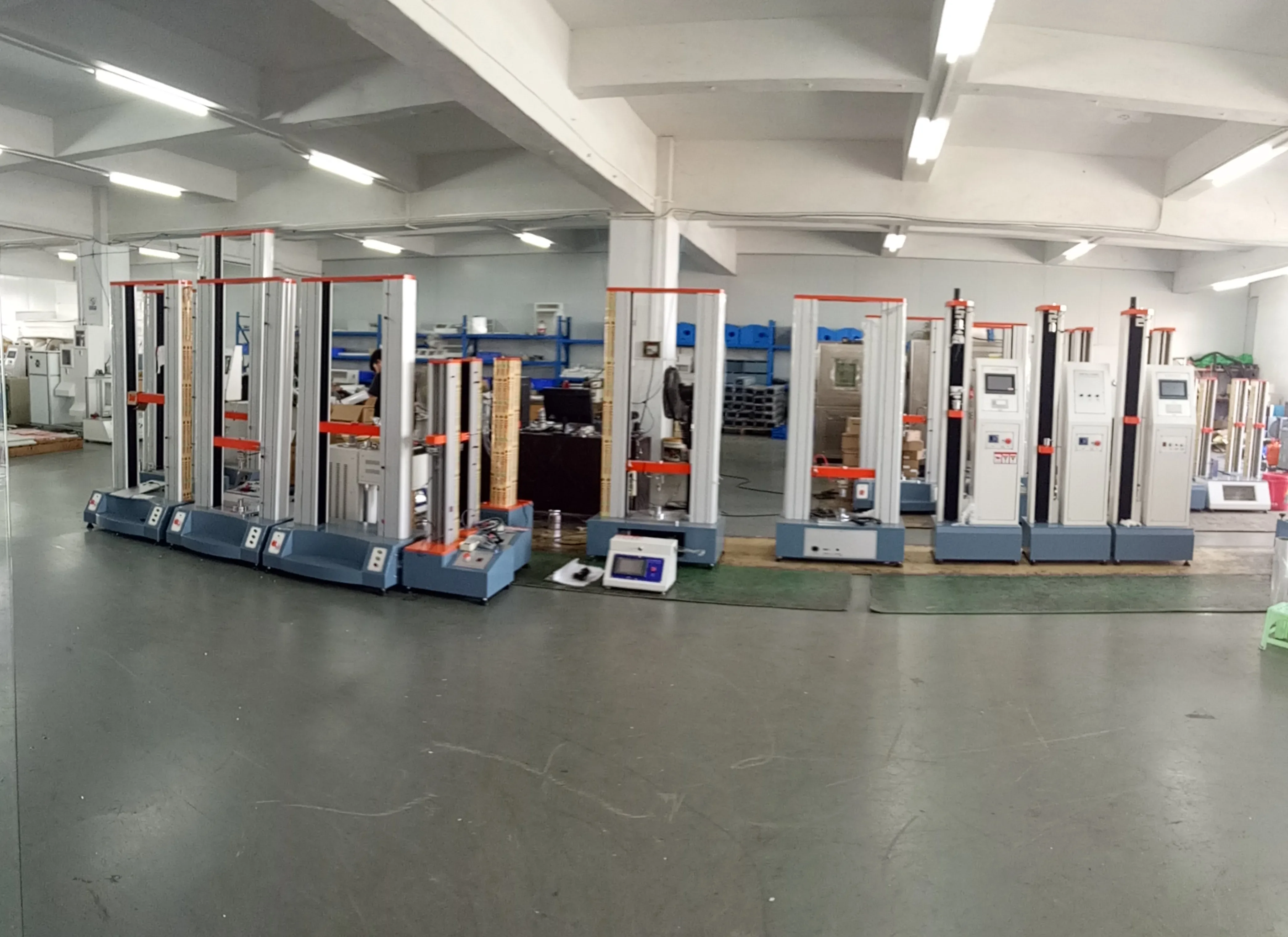 Machine d'essai de tension en caoutchouc à double colonne, micro-ordinateur de bureau, 500N, 5KN