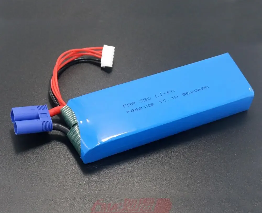 Model Plane Boat RC car UAV  Unmanned Drone Li-Po Battery 11.1v 3500mAh 35C DIY for Muti-Function Jump Starter inside cells