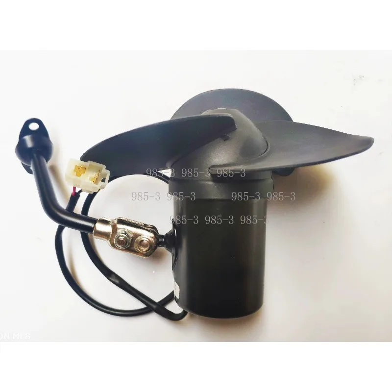Suitable for bus accessories, bus driver fan, 12V/24V soft-blade fan, silicone soft blades