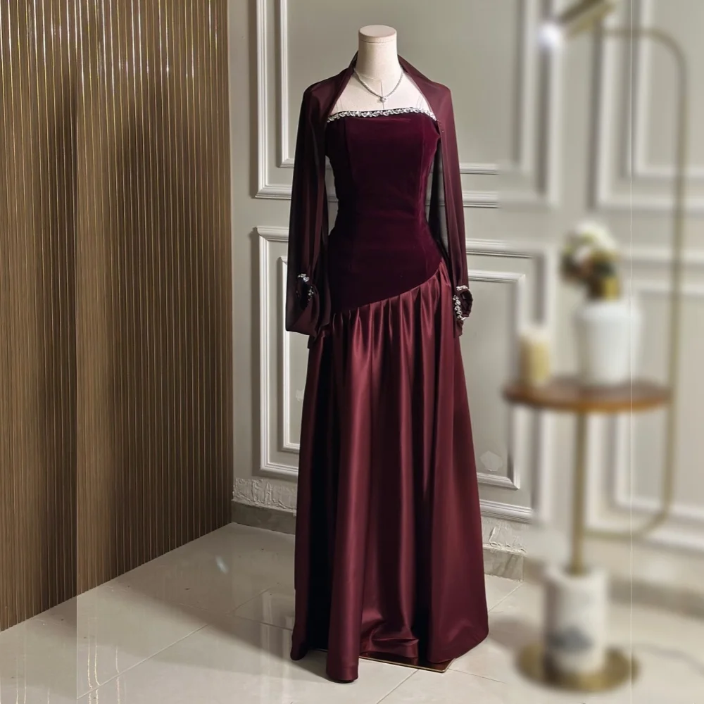 

Вечерние платья по индивидуальному заказу, шаль, свадебные элегантные вечерние длинные платья трапециевидной формы, индивидуальный заказ, высокое качество, блестящие формальные платья