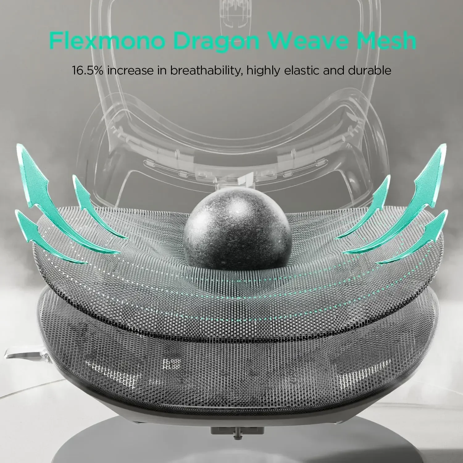 [핫딜, 베스트셀러! 인체공학적 사무용 의자, 6방향 다이나믹 요추 지지 기능을 갖춘 크고 키가 큰 메쉬 사무용 의자, 3D 조절 가능