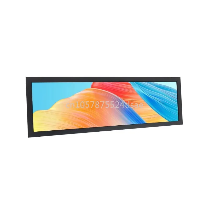 Ultra-wide and Ultra-thin Digital Poster Monitor Indoor/outdoor Shelf Edge Advertising Screen Strip Stretching Elevator SDK