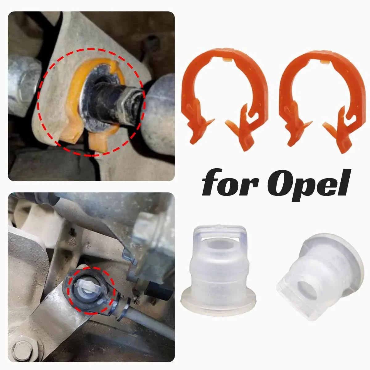 Automatic Manual Gear Shifter Cable Linkage Gearbox Lever Bushing for Opel Mokka A J13 2012-2019 Joint Connector Switching End