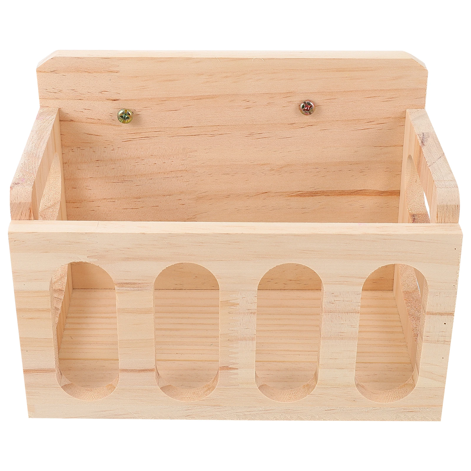 

Rabbit Wooden Food Pot Large Capacity Hay Feeder Rack for Guinea Pigs Bunny Straw Container Small Animal Feeder Pet Supplies