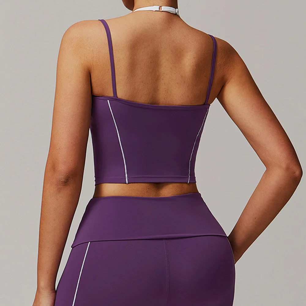 حمالة صدر رياضية قابلة للتنفس للنساء، حمالة صدر للياقة البدنية مضادة للعرق، حمالة صدر لليوجا مقاومة للصدمات، حمالة صدر رياضية عالية القوة، حمالة صدر للتمرين في صالة الألعاب الرياضية #6