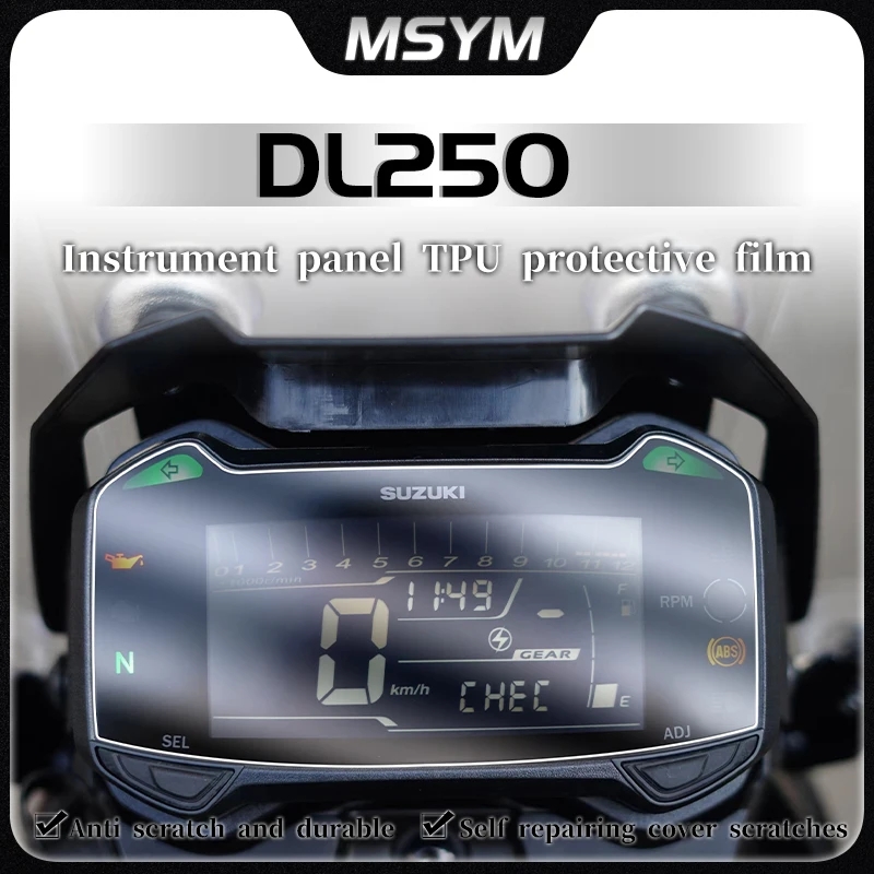 

For Suzuki DL250 Dl 250 Dl 250 dl250 dl 250 suzuki dl250 Motorcycle Scratch Cluster Screen Dashboard Protection