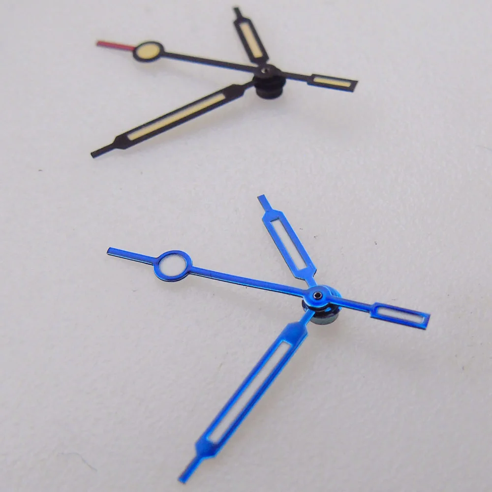 Black Silver Blue Watch Hand Needles fit NH35A NH36A NH38 NH70 ETA 2824 PT5000 Automatic Diving Watch Accessories Parts Set