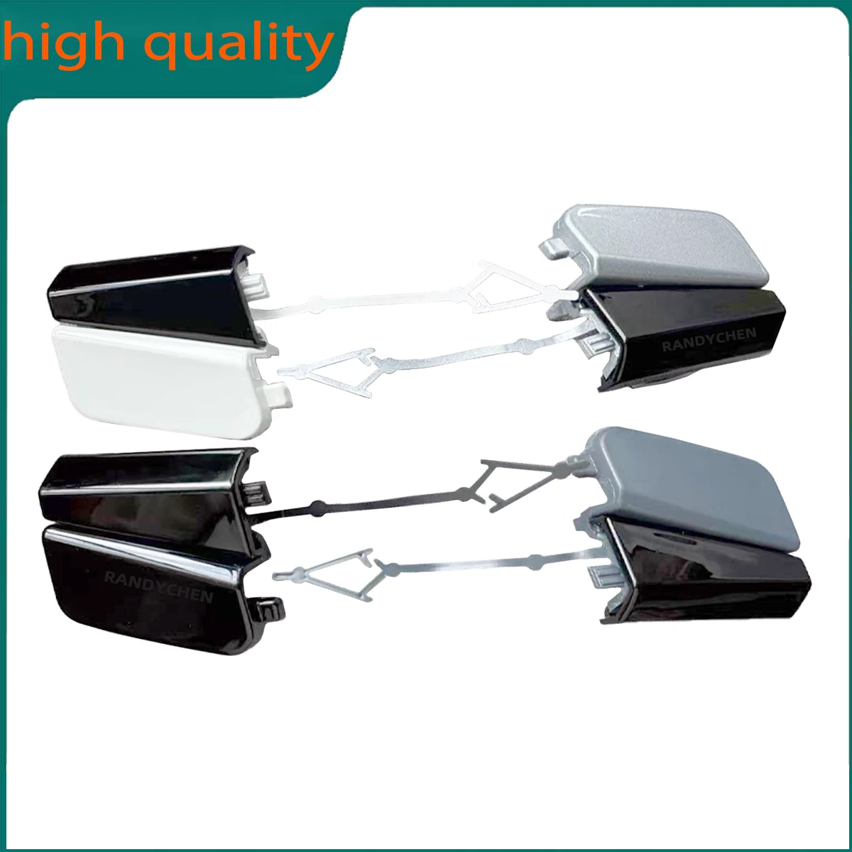 For VW Tiguan X MK2 AD 2021-2024 5NA807155 1x LHD Front Right Bumper Towing Hook Hole Cover Eye Cap