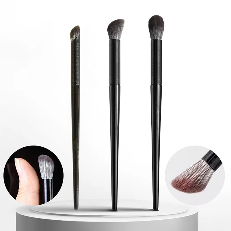 Brocha Angulada para Contorno de Nariz, Brochas de Maquillaje para Bronceador Facial, Silueta de Nariz, Sombra de Ojos, Herramienta Cosmética de Maquillaje