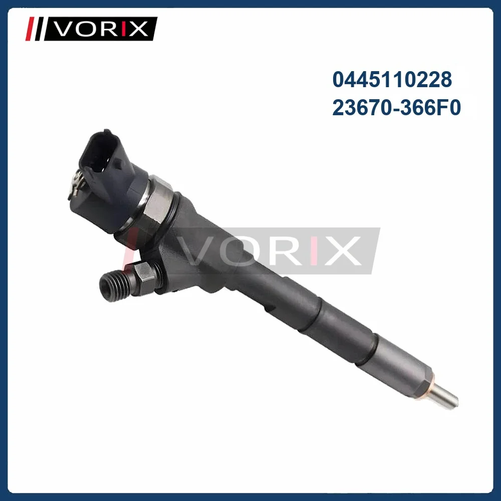 

Common Rail Fuel Injector 0445110228 23670-366F0 for Toyota Yaris 1.4d D4D