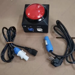 Red Button Controller to Holi Powder Shooting Machine Wedding Event Music Concert Stage Special effect CO2 jet Fire Baby Shower