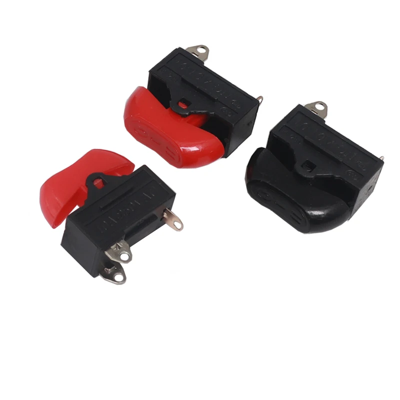 【10-3PCS】KCD15-103/T Hair Dryer Switch 3 Pins Rocker Switch 3 Position ON-OFF-ON boat shaped switch