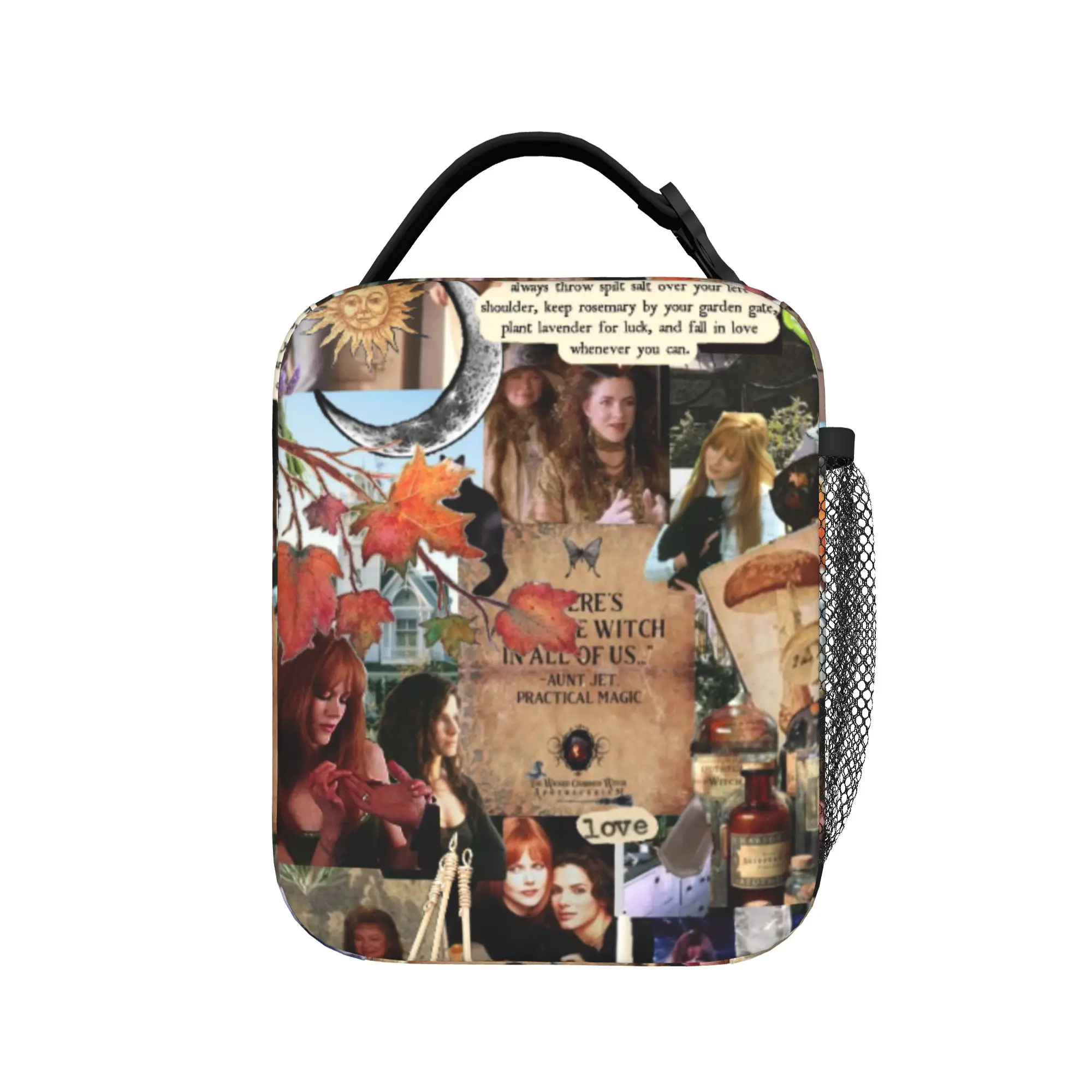 Insulated Lunch Bag Practical Magic 2 Accessories  Food Box Causal Cooler Thermal Lunch Box For School