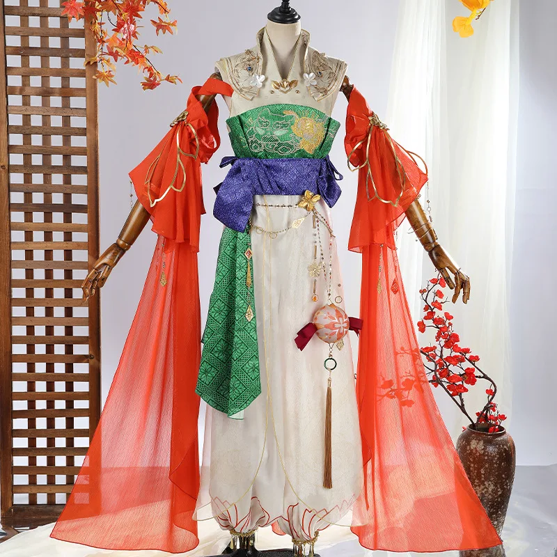 

Liuhua Luojin From The Game "NFSH" (against The Cold), Featuring A Female Character In Ancient Chinese Style, Suitable For Hanfu