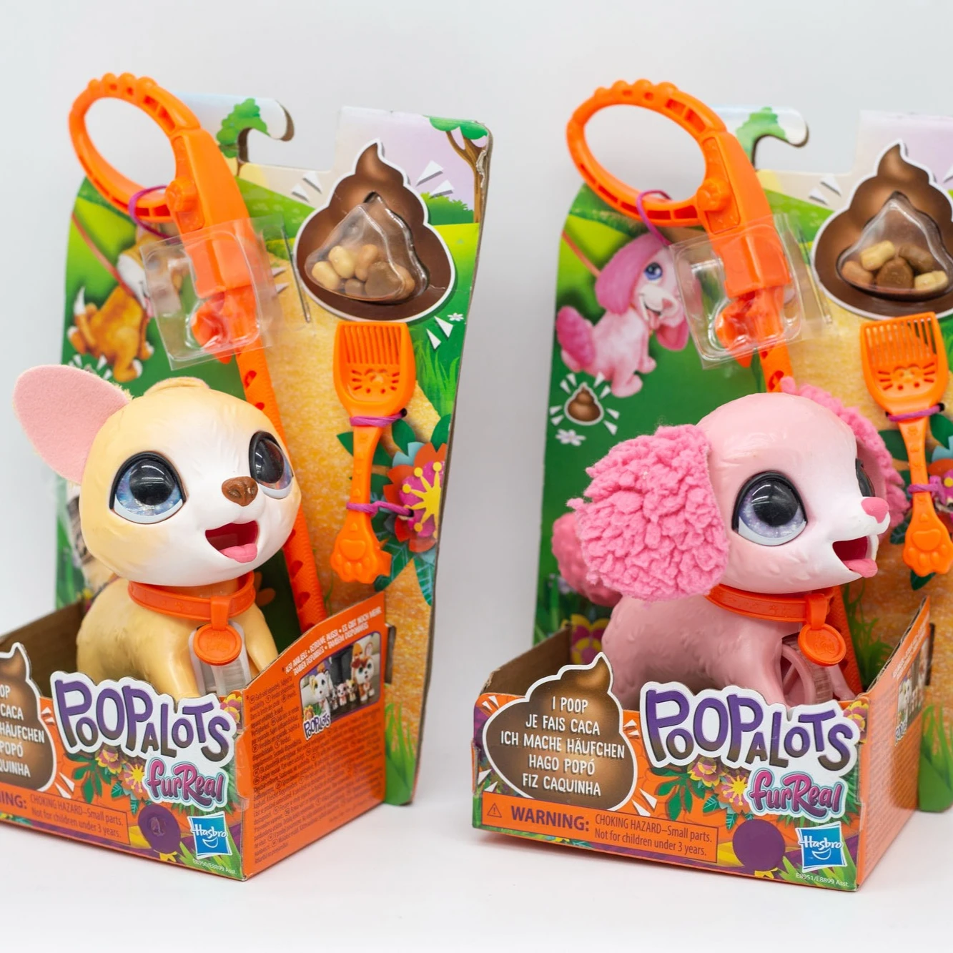 FurReal Poopalots Interaktives Hundespielzeug, Laufender und Poopierender Welpe mit Leine, Rollenspiel-Spielzeug, Geburtstagsgeschenk
