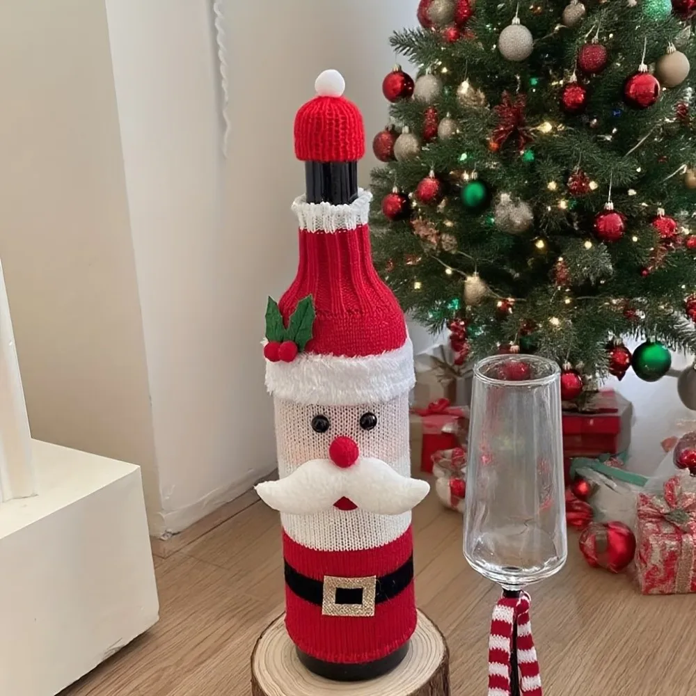 غطاء زجاجة نبيذ محبوك على شكل  - مراجعة Wine Beer Hat وسعره