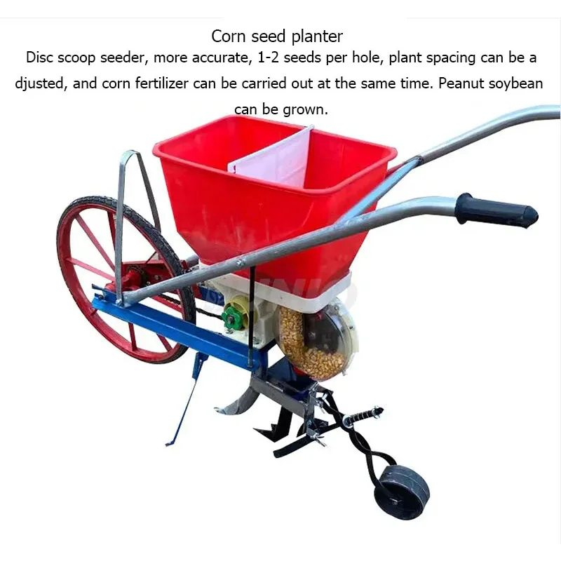 High Efficiency Easy Operation Fertilizer Spreaders For Corn Machine Hand Push Seeder