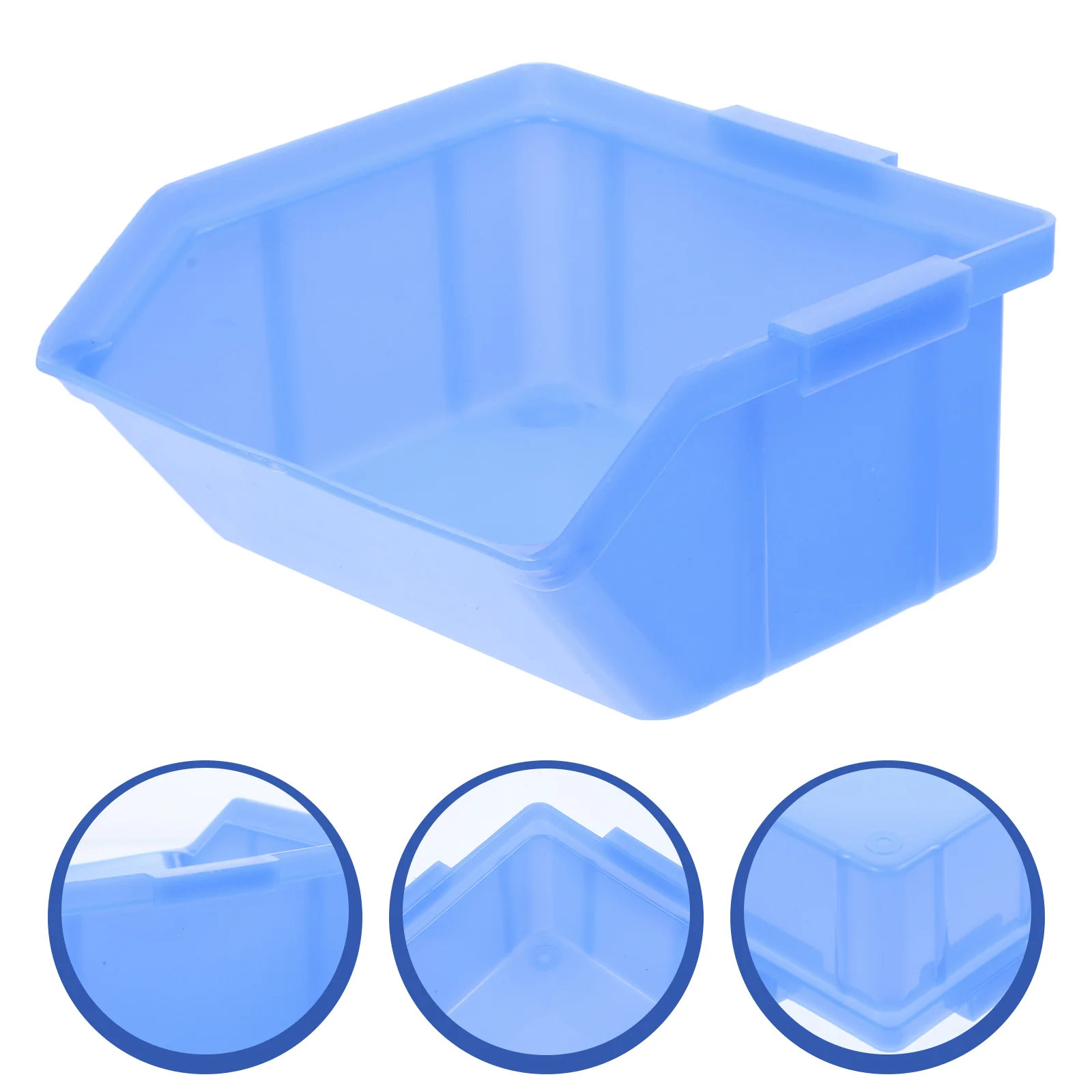 6 Pcs Hardware Accessories Box Parts Storage Warehouse Supplies Tool Small Compact Boxes Bins Containers