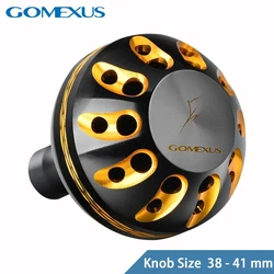 Perilla de mango de carrete de pesca Gomexus para Daiwa para carrete giratorio Shimano para modelo 3000-5000 perilla sedona de 38-41mm