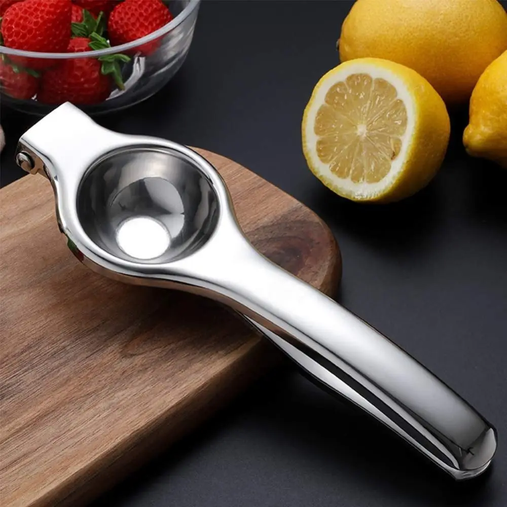 Durable Manual Lemon Squeezer Ergonomic Squeezer Press Manual Juicer Press Machine Stainless Steel Lemon Clip Citrus Pressing