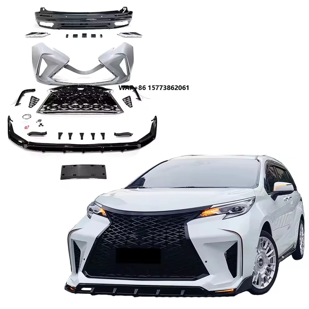 

Hot Sell Car Body Facelift for Sienna Thunder Style Kit 2020y With Front Bumper Body Kit