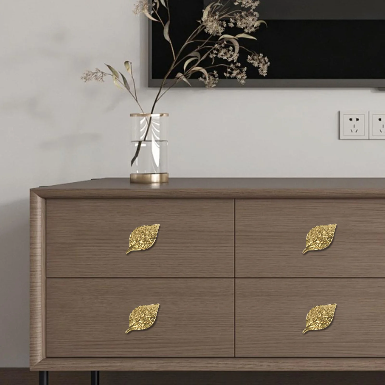 Elegant Drawer Handles Brass Drawer Handles Functional Storage Solution Solid Brass Material for versatile Cabinet Use