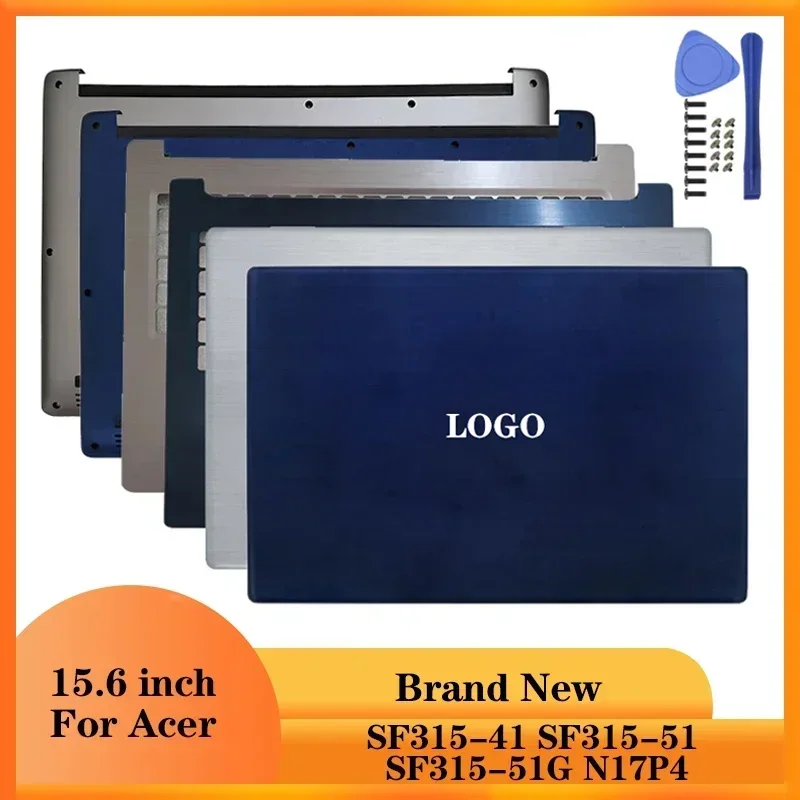 NEW For acer Swift 3 SF315-41 SF315-51 SF315-51G N17P4 Notebook Screen LCD Back Cover/Palmrest/Bottom Case Laptops Accessories