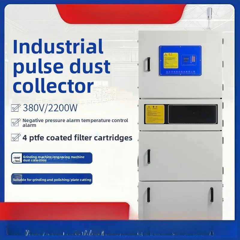Parts grinding and dust absorption industrial dust collector, stone processing dust collector