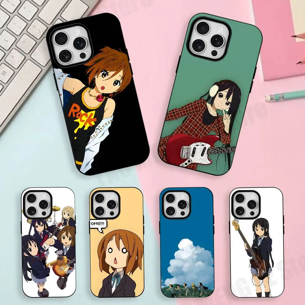 

KO-N Anime For Iphone 17,16,15,14,13,12,11 Pro Mini Max XS Case Frosted Magnetic Cover For Shockproof Bumper Funda