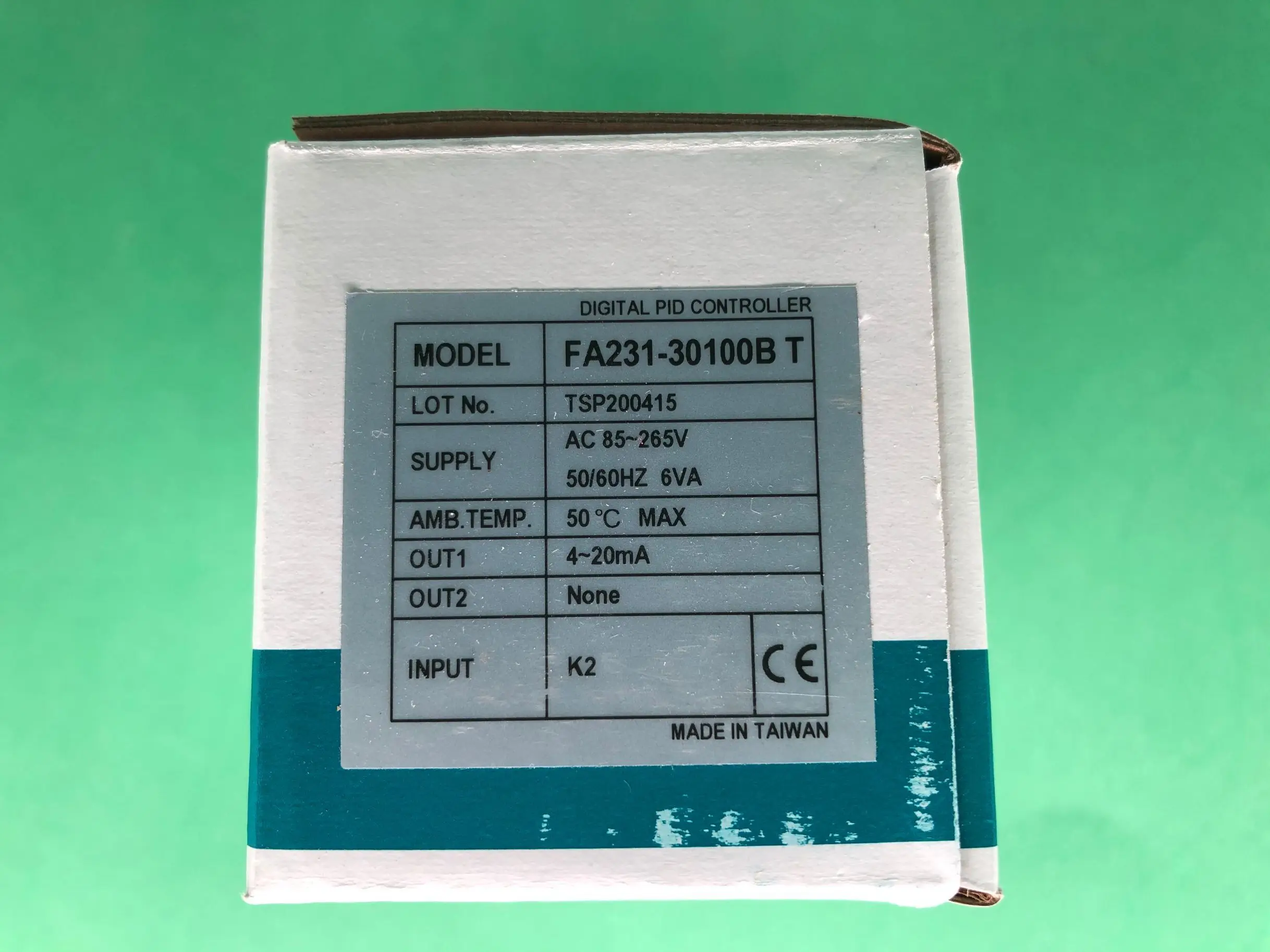 

TAIE Taiwan Taiwan instrument temperature controller FA211 231 rail installation temperature controller FA231-30100B