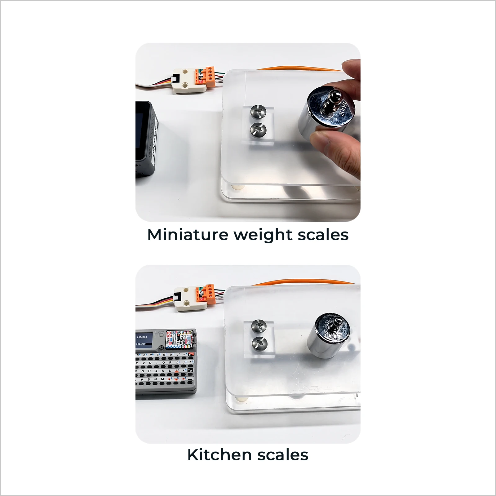 Oficjalny wzmacniacz ogniwa obciążnikowego M5Stack Mini Weight Unit (HX711). — zdjęcie produktu 5