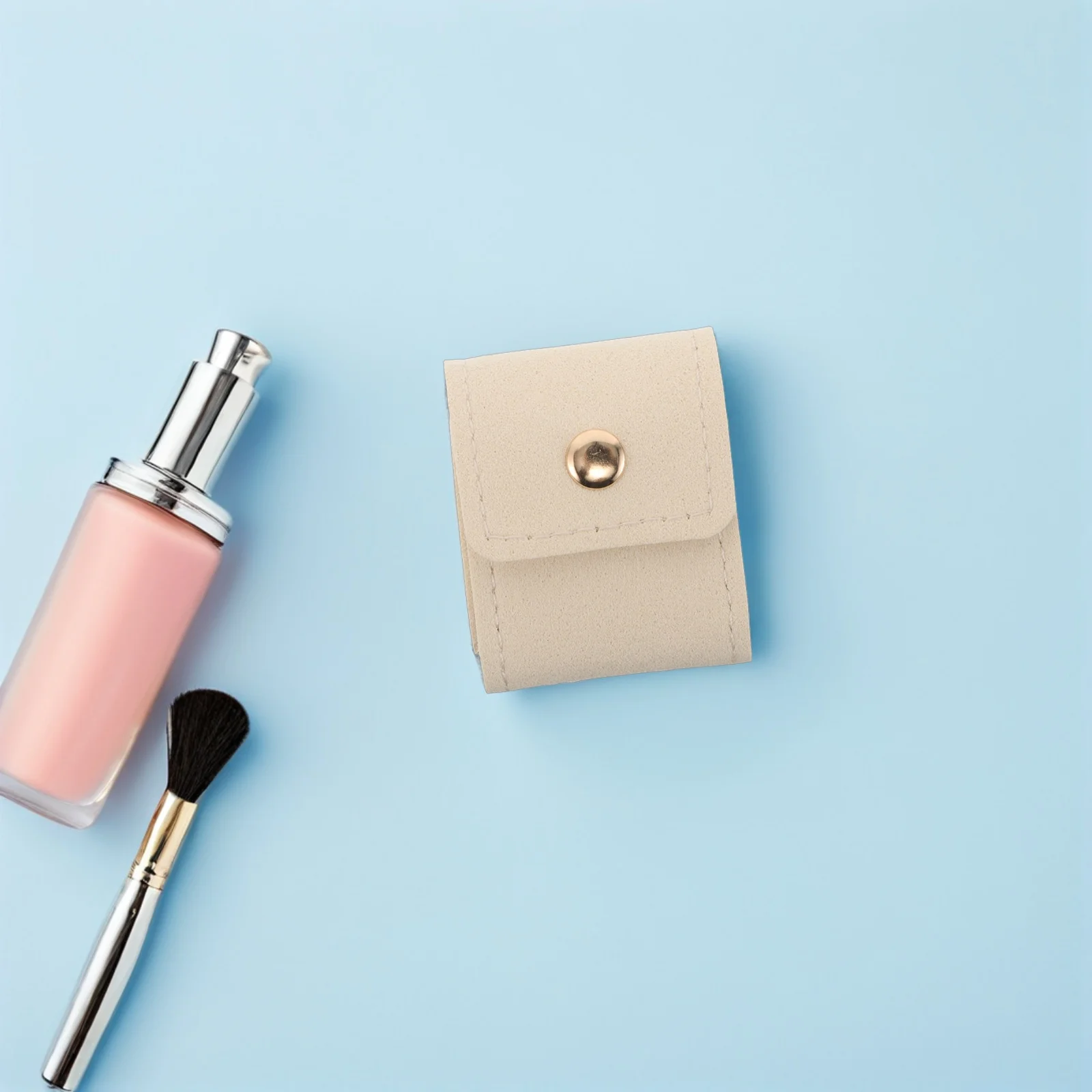 

Набор из 3 мини-органайзеров для путешествий: складные портативные чехлы для ювелирных украшений (колец, ожерелий, серег, браслетов, брошей), компактные