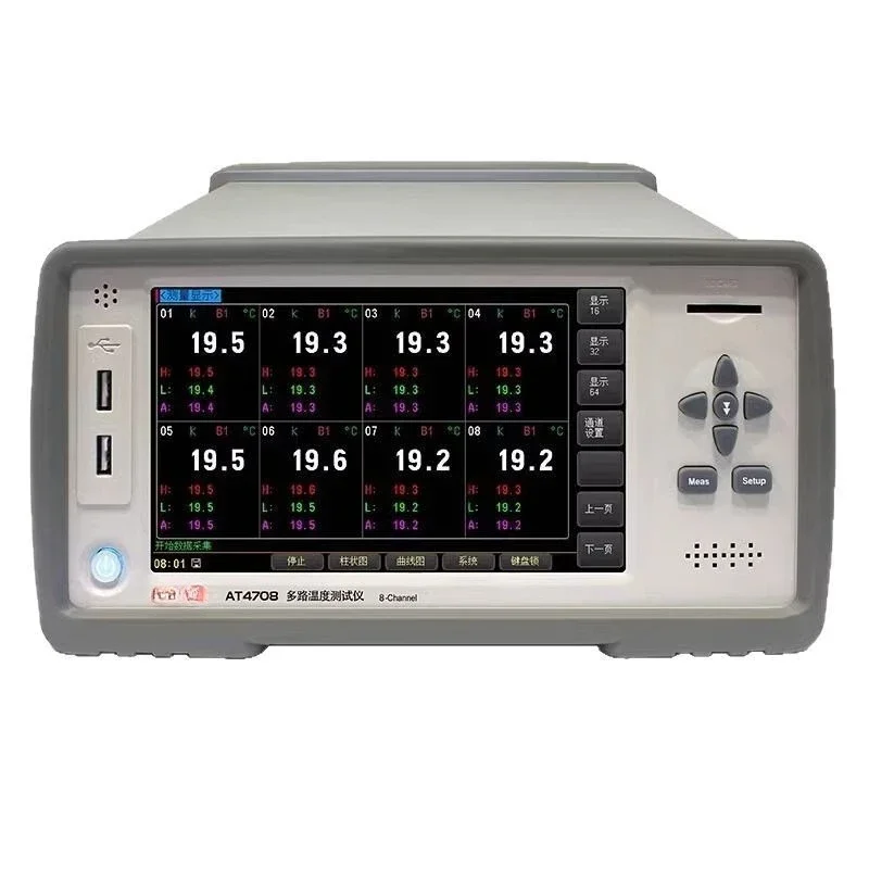 

AT4708/4716/4724/4732/4740/4748/4756/4764 Multi-channel Temperature Tester