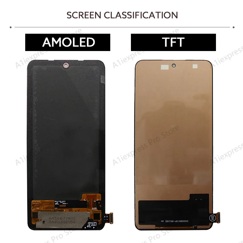 LCD Display Screen For Xiaomi Redmi Note 11 Pro 4G 5G Touch Screen Digitizer Assembly 2201116TG 2201116TI 21091116I 2201116SG image 4