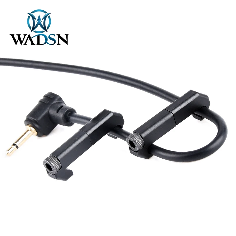 WADSN AM WireGuide System Cable Management Fit Picatinny Rail Airsoft Rifle Flashlight Pressure Switch Cable Clip HotButton