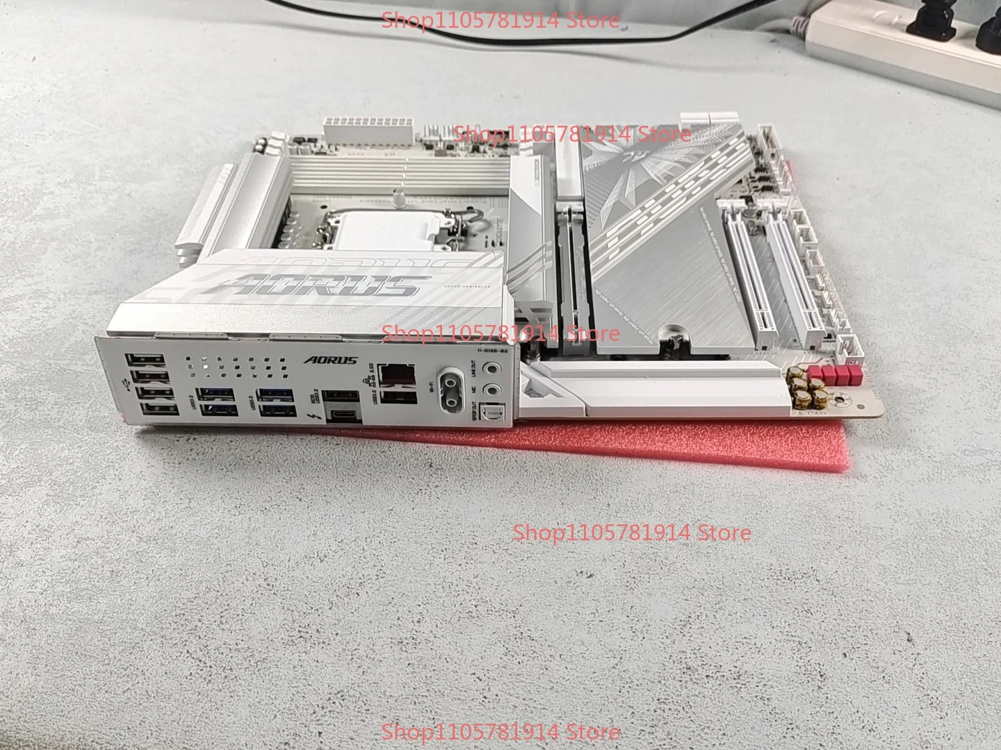 For Gigabyte Z890 AORI ELITE X ICE Main Board LGA1851 White Main Board Support Intel Ultra Series CPU