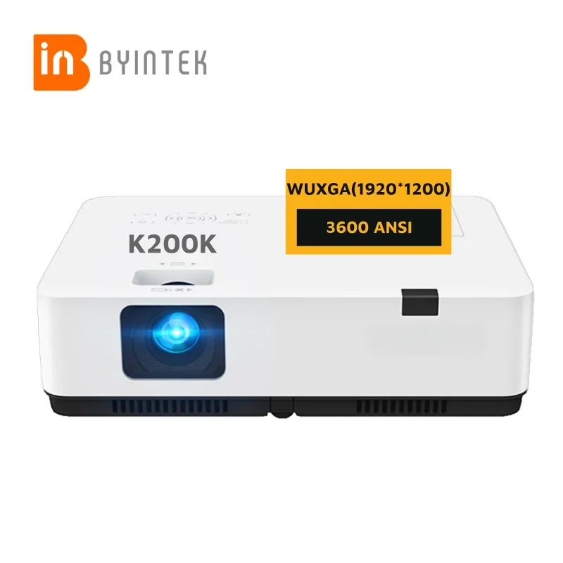 

3LCD-проектор WUXGA 3LCD 3600 Ansi с высоким люменом 4k проектор K200k 3D-проектор для больших помещений для образования и бизнеса