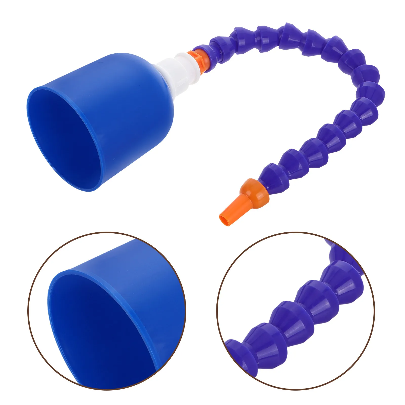 

Flexible Oil Funnel with Wide Mouth Bendable Spout for Car Motorcycle Oil Change Transmission Fluid Refueling Universal