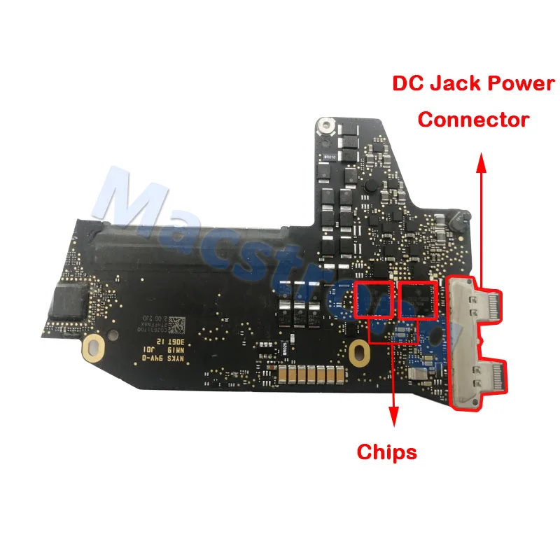 A1708 wadliwa płytka logiczna dla MacBook Pro 13 "zawiera chipy CD3215B03/złącze SSD/A1708 złącze zasilania DC Jack i Wifi ic