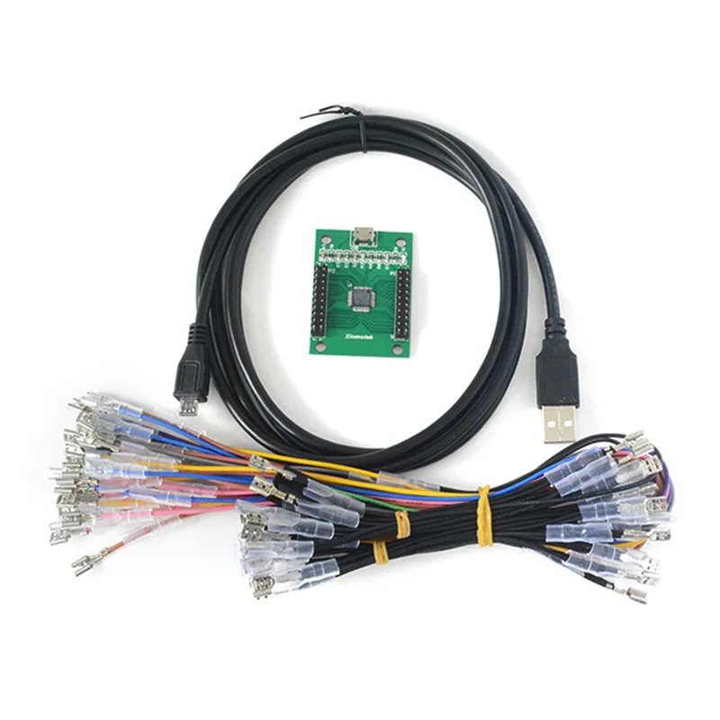 Verbesserter Dual-Player-Controller PS3 USB JAMMA Controller Board Zero Delay Arcade Game Joystick Controller mit Kabel