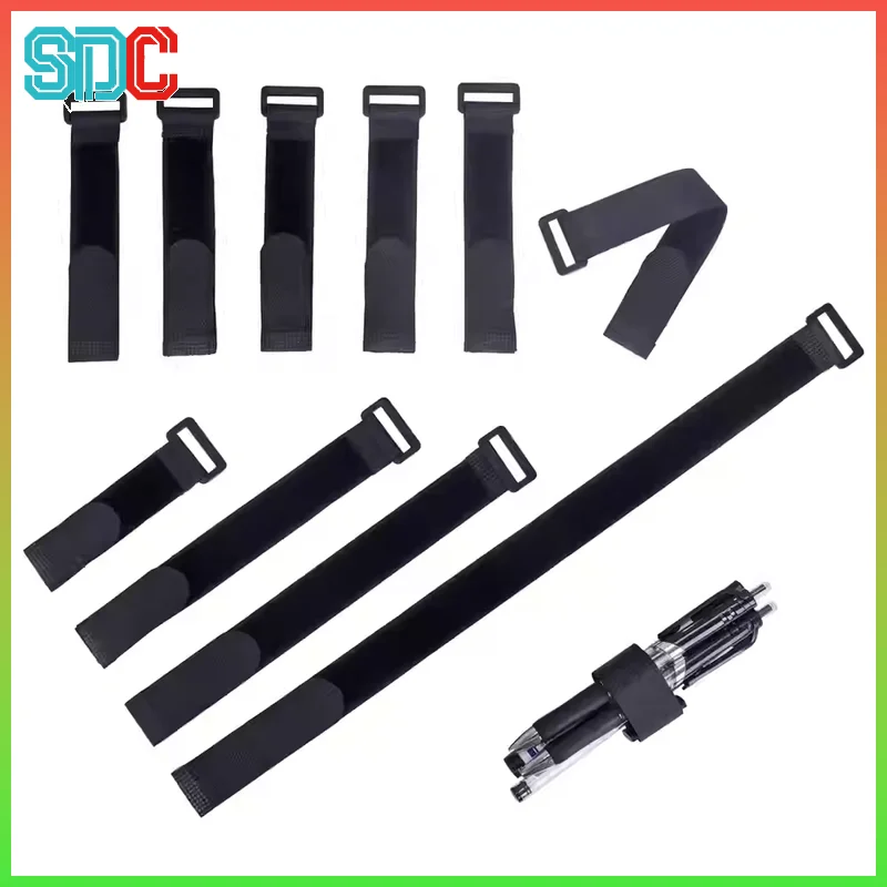 5pcs/Lots Black Durable  Antiskid Cable Tie Down Straps For Rc Car Battery Rc Crawler Tool 2cm*20cm/2cm*30cm Rc Ca Diy Parts