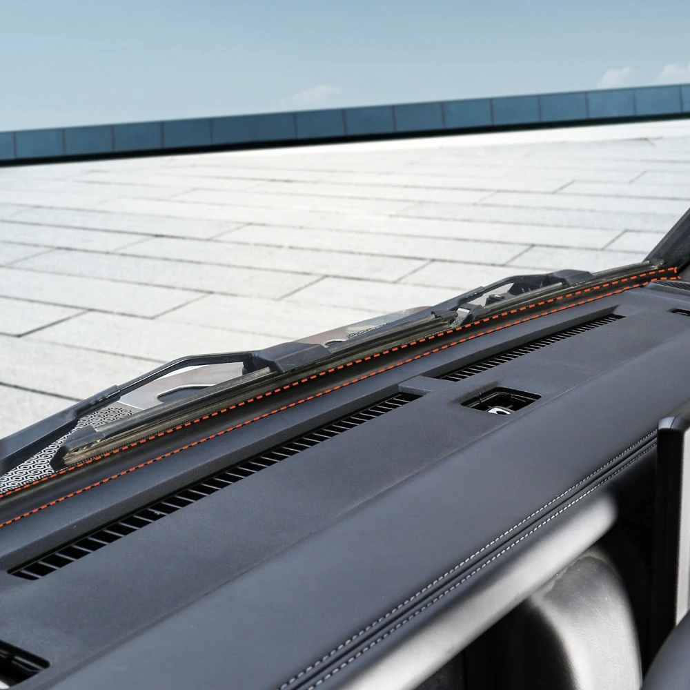 For New 212 T01 Dashboard Seal Strip, Widened Thickened Gap Filler, Noise Insulation Rubber Strip Car Mod Accessories