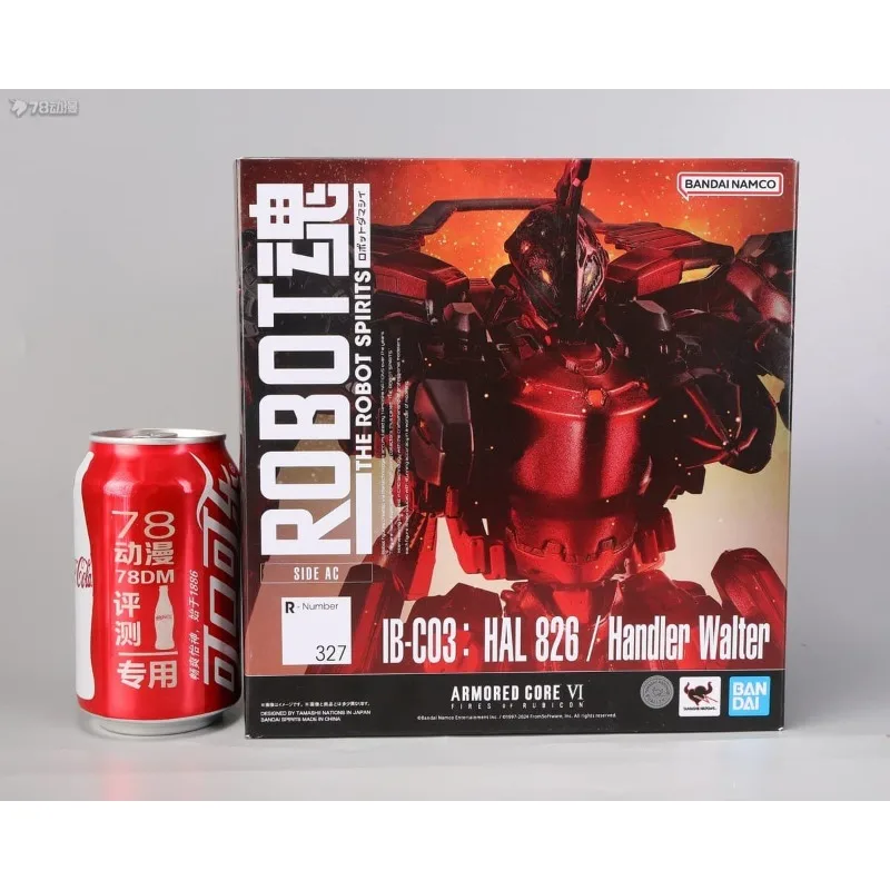 BANDAI ของแท้ ROBOT Soul Series เวอร์ชันปกติ 329 Guliantesha และ 327 IB-C03: HAL 826 / Handler Walter รุ่นผลิตภัณฑ์สําเร็จรูป