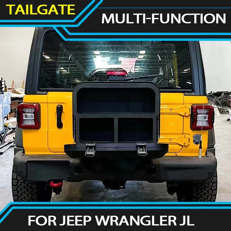 

Multi-function Tailgate for JEEP Wrangler JL Storage Storage Small Bag Car Exterior Modification Parts