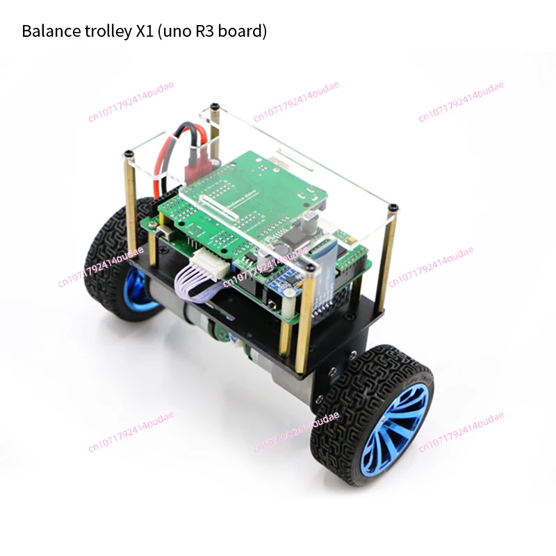 

self balancing carTwo wheel balance car Arduino compatible with uno R3 two wheel self balancing car kit app parameter adjustment