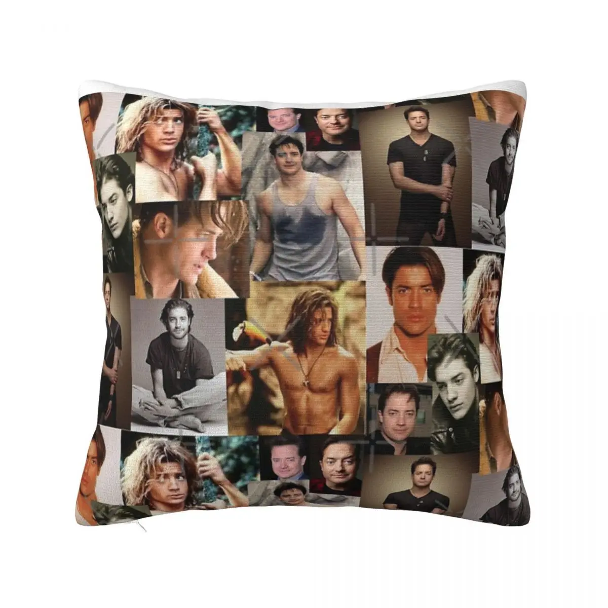 Brendan Fraser Love Collage Body Pillow Ornamental Pillows Cushion Cover 45*45 Pillow Case Pillow Cover