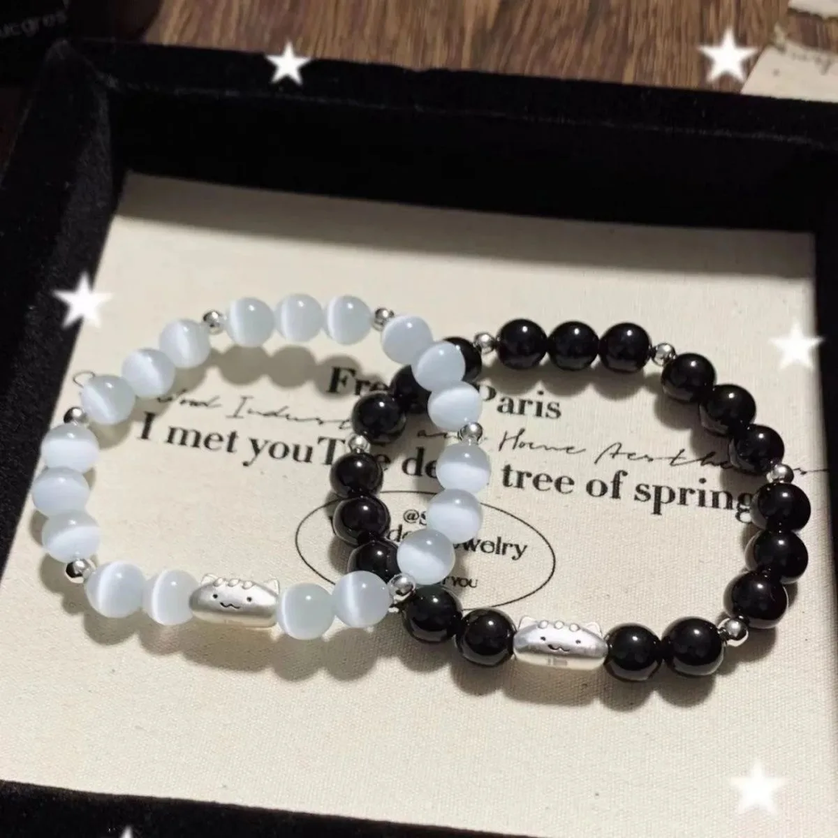 Luxury Cat Eye Bracelet Natural Stone Round Bead Inlay for Lady Wedding Daily Wear Jewelry Fashion New Arrival Lucky Charm