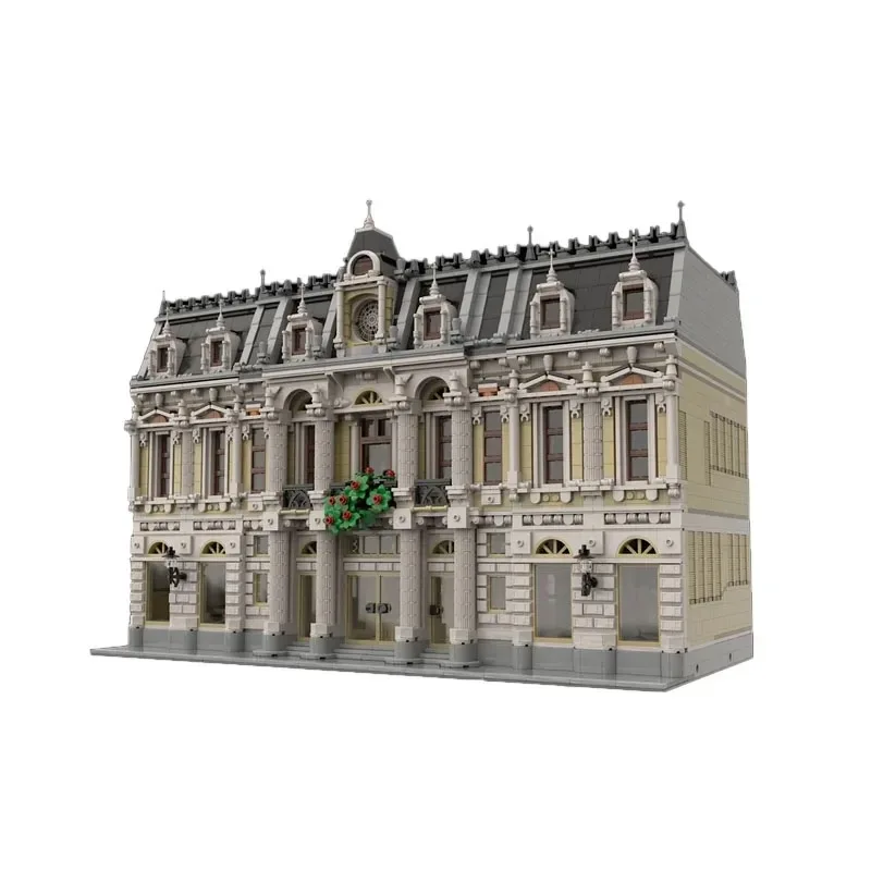 MOC-98927 Street View Modular Royal Opera House Assembled Splicing Bricks 6633 Parts Building Blocks Children\'s Birthday Customi