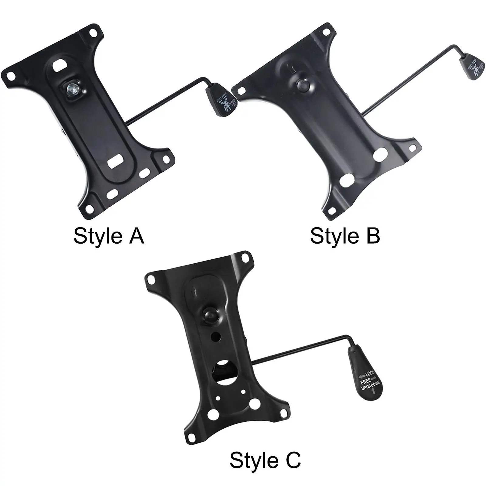 Chair Tilt Control Mechanism Height Controller Heavy Duty Easy to Install Gaming Chair Replacement Part for Household