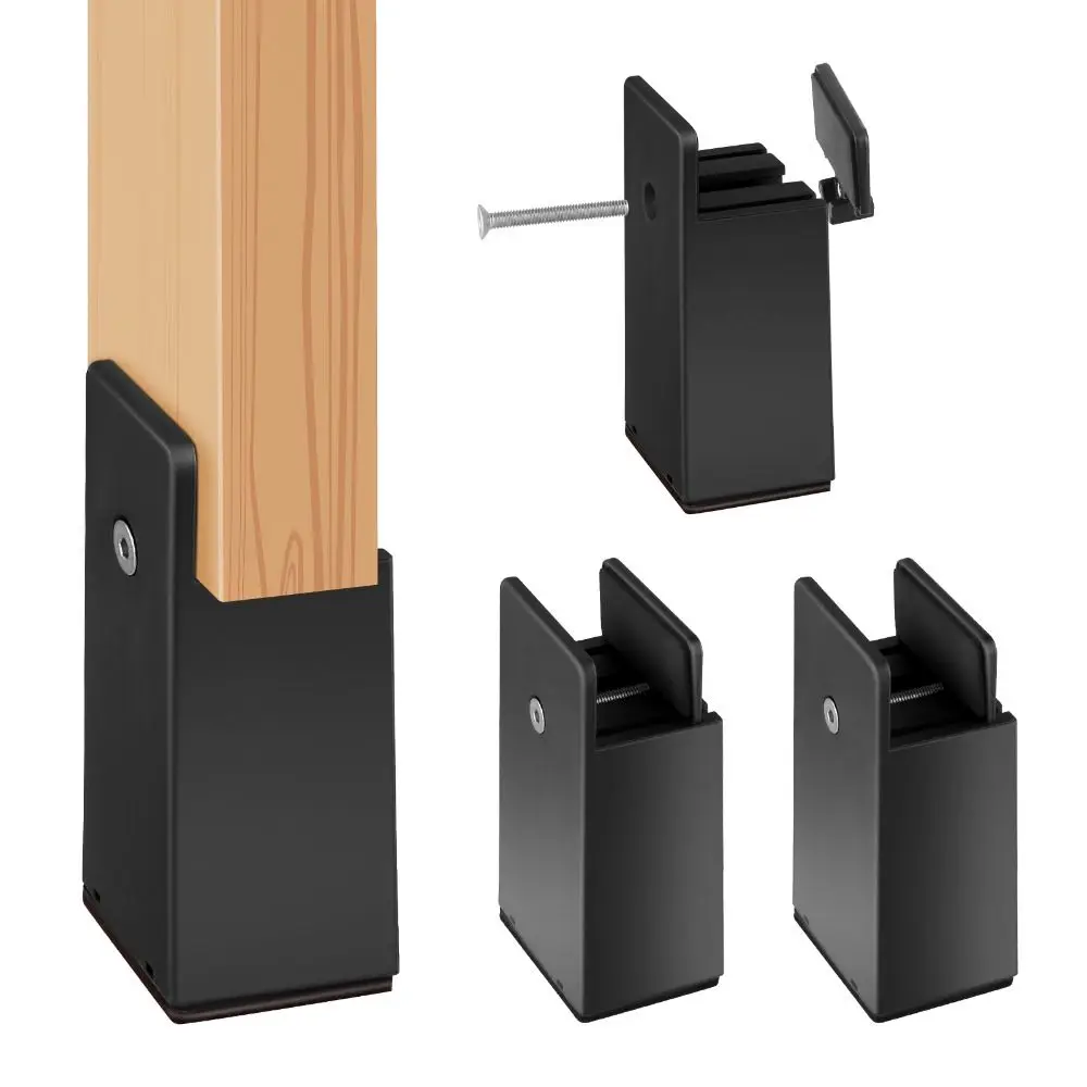 

Splint-type Chair Feet Riser Moisture-proof Base Screw Clamp Furniture Riser Stable Height-increasing Bed Leg Mat Chair